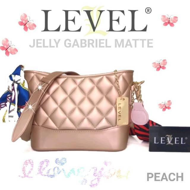 TAS JELLY GABRIELLE MATTE LEVEL Fashion Wanita Import Batam Murah Sling Bag Selempang