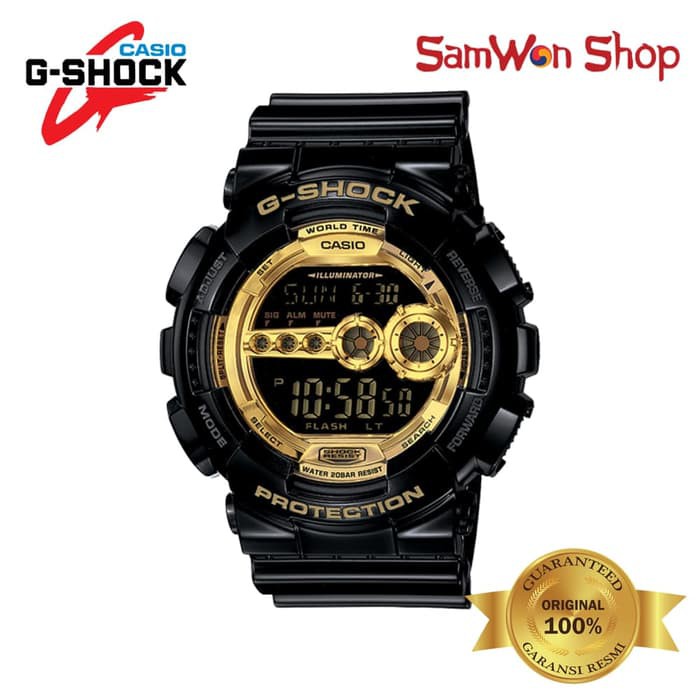 g shock gd 100 gold