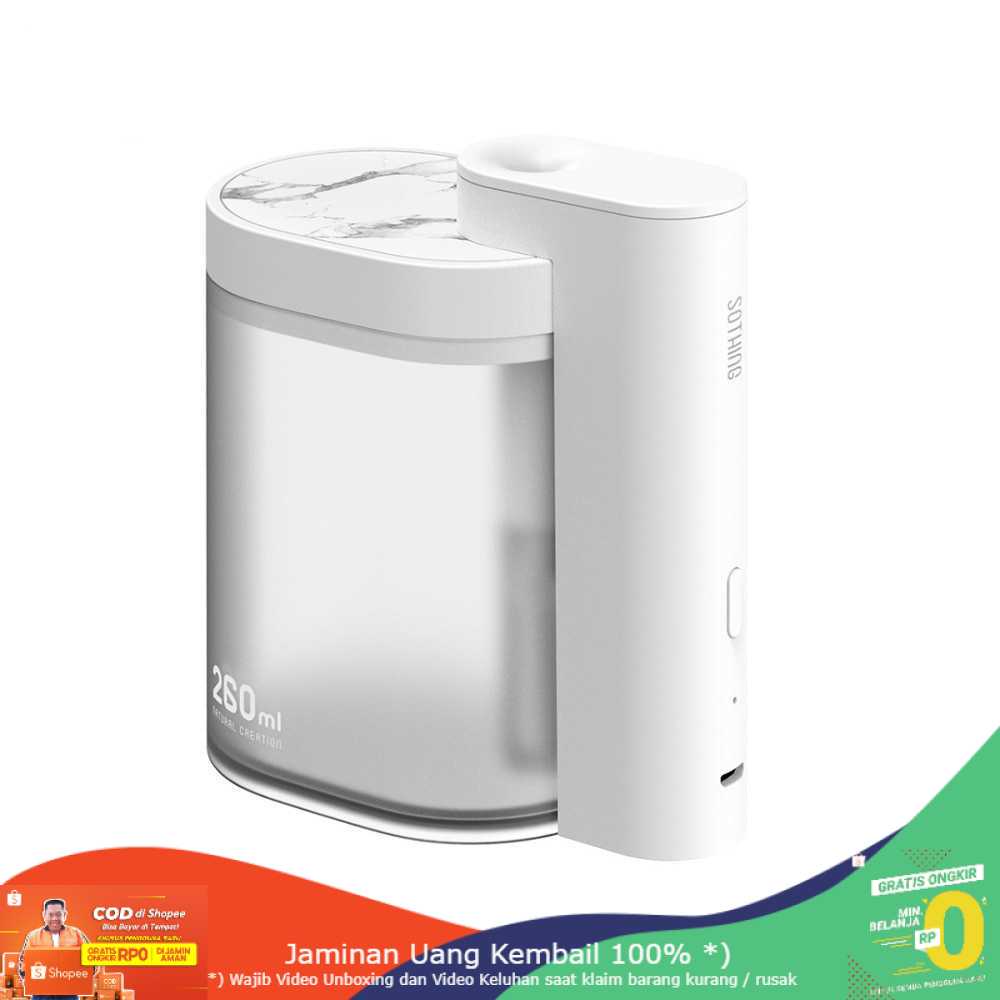 (BISA COD) RVOSTR Sothing Geometry Air Humidifier Ultrasonic 260ml - DSHJ-H-002