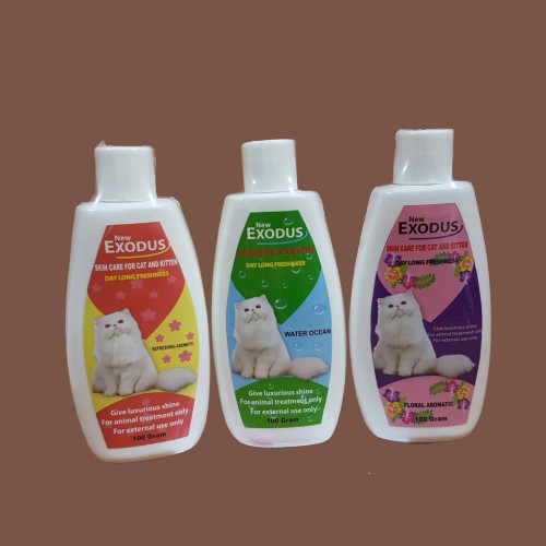 Exodus Cat 100gr Bedak Kucing Perawatan Kulit New Skin Care Cat Kitten