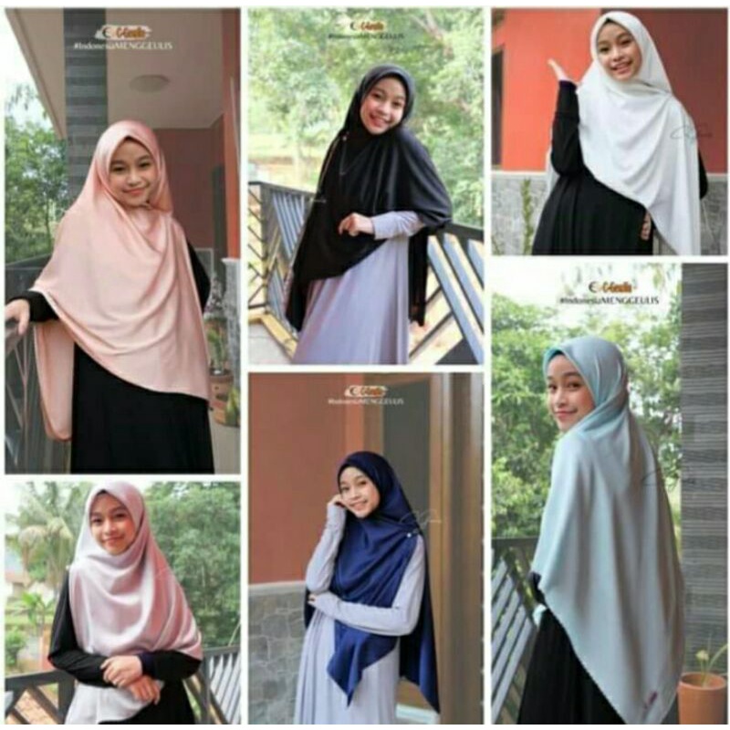 C-Geulis Hijab Segiempat Syar'i Silk Square Size 140cm x 140cm