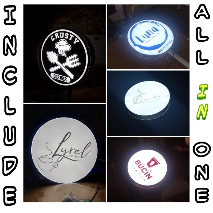 NEON BOX BULAT 40 CM Lc