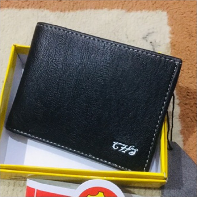 dompet lipat biasa pria bahan kulit sintetis lokal model keren #dompet #dompetlipat #dompetcowok