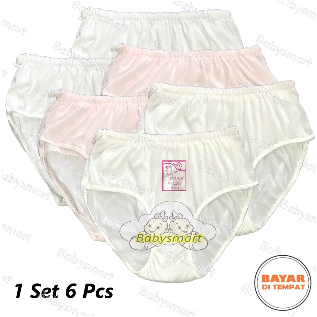 Babysmart - 6 PCS Celana Dalam / CD Hamil Murah Import Maternity Pant/CD Ibu Hamil/Underwear