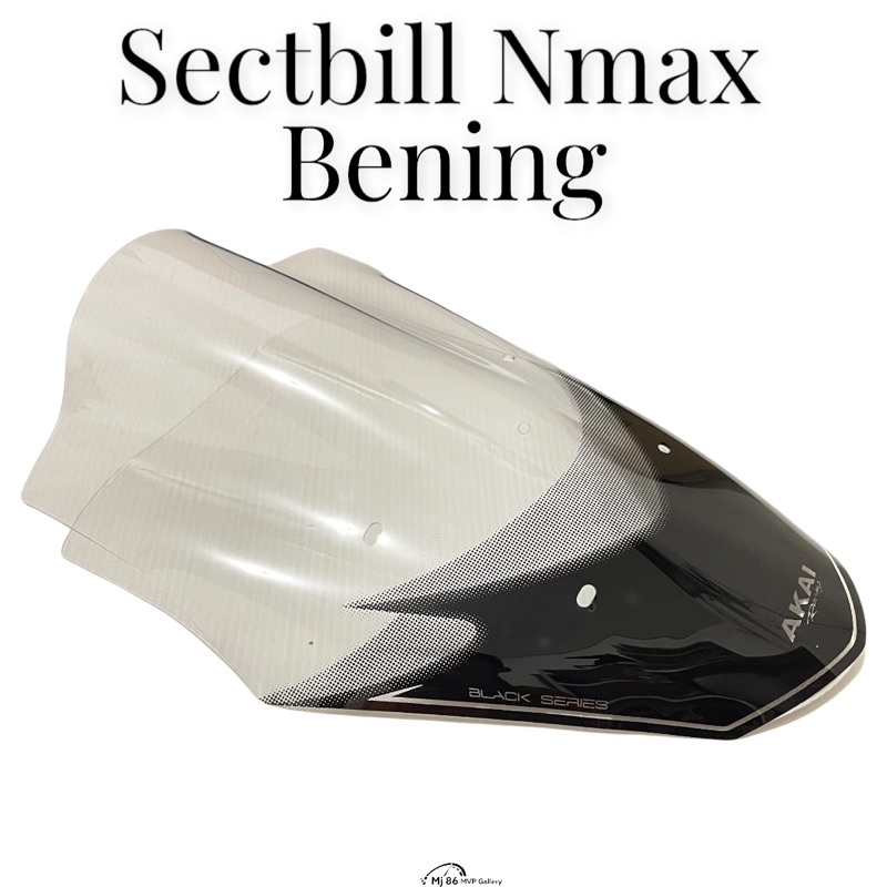 Visor Sectbill Nmax Akai Black Series / Winsil Nmax Model Sectbill Thailand