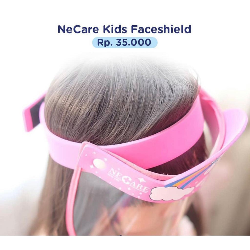 NECARE KIDS FACE SHIELD / FACE SHIELD ANAK