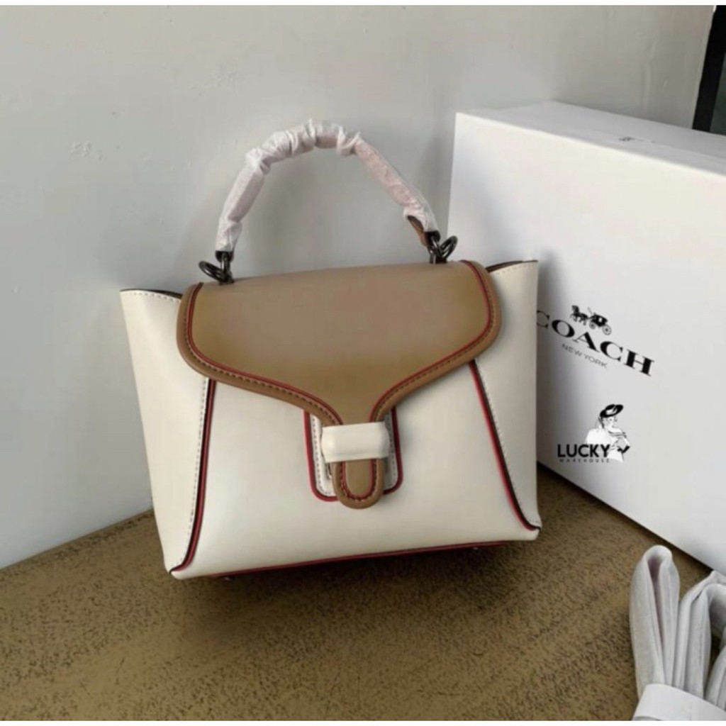 Coach Courier Carryall 23 In Colorblock - ORIGINAL 100%