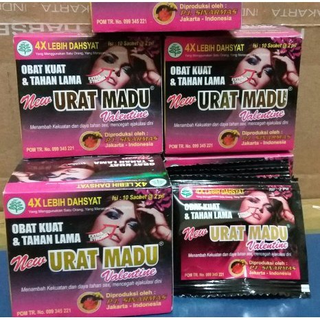 Obat Tahan Lama Dewasa URAT MADU VALENTINE Original 100% Asli