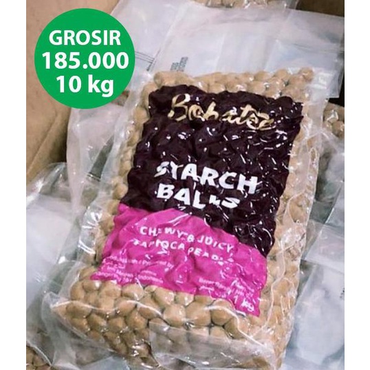 

[[BISA COD]] KHUSUS GOSEND / GRAB Tapioca Pearl 10 kg - untuk Bubble Drink