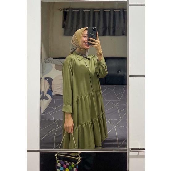 1KG MUAT 5PCS | NARESH TUNIK SUSUN REMPEL JUMBO HITS OOTD SELEBGRAM FASHION