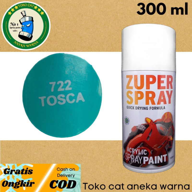 cat semprot 300cc tosca toska zuper spray produk dari rj london spray paint pilok pilox