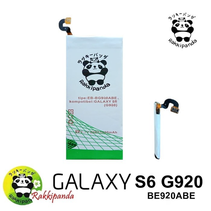 BATERAI RAKKIPANDA SAMSUNG GALAXY S6 / G920 / S6 FLAT DOUBLE POWER