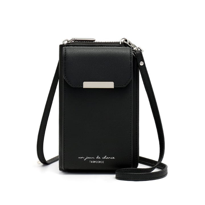 TAS DOMPET SELEMPANG NAVISA - Dompet Pocket Tempat Hp Wanita-SLINGPHONE KOREAN STYLE