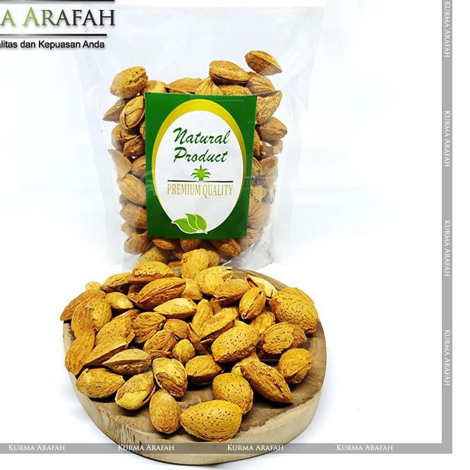 

,~Kacang Almond Oven / panggang 250 grpacking aman.!!