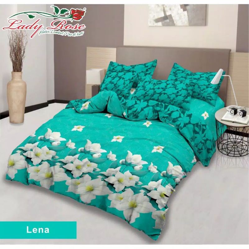 Bed Cover 3D Lady Rose 3 In 1 Disperse 180x200