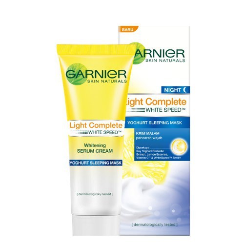 GARNIER Light Complete Yoghurt Sleeping Mask Night Cream by AILIN