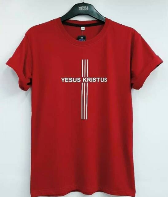 Kaos Rohani SALIP YESUS KRUSTUS UK M. L. XL