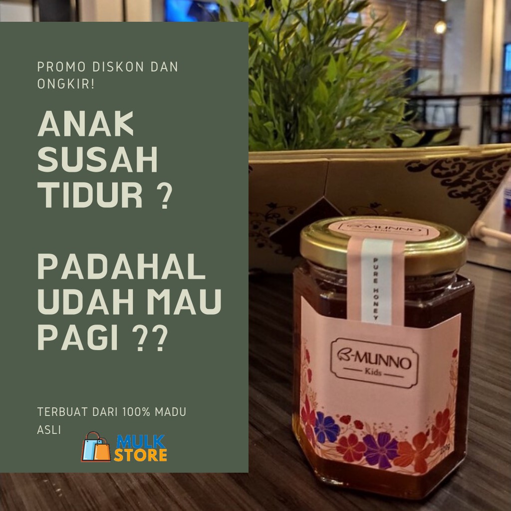 

BEDA dari Madu Lain! Madu Murni Untuk Membantu Anak Tidur Nyenyak, Anak Nyenyak Kita Tenang Bmunno