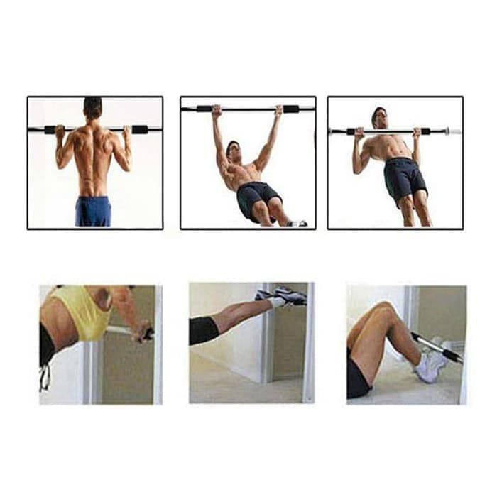 NEW PRODUCT Alat olahraga JS-5 Alat fitness di rumah doorway door Bar Door Chinning Bar Pull UP bar Door gym Pull up bar/Chin up alat fitnes rumah bisa cod