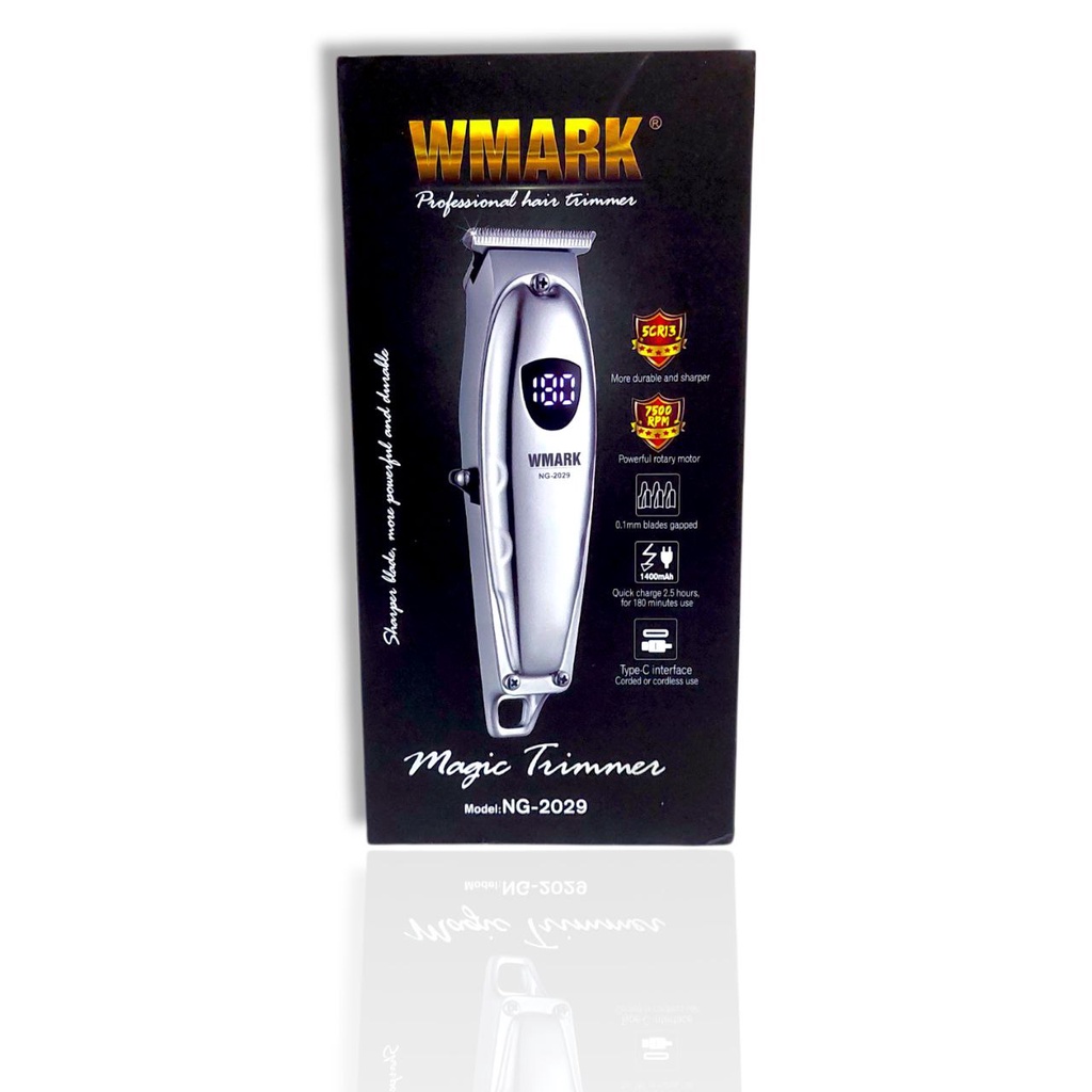 Wmark ng 2029 hair trimmer wmark profesional / trimmer wmark 2029