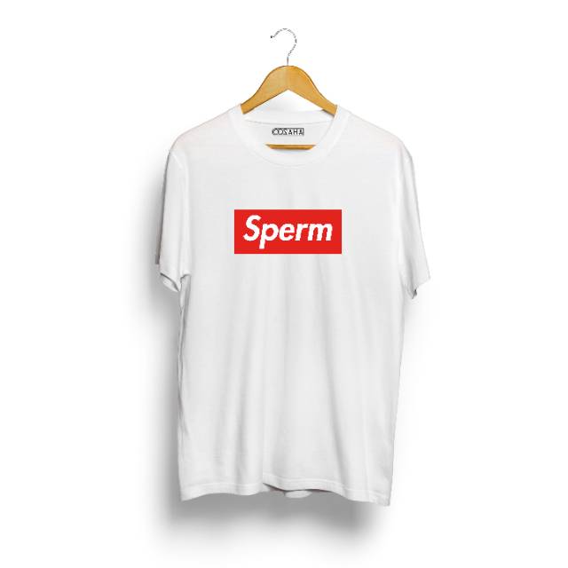 KAOS DISTRO Sperm ( bukan Supreme )