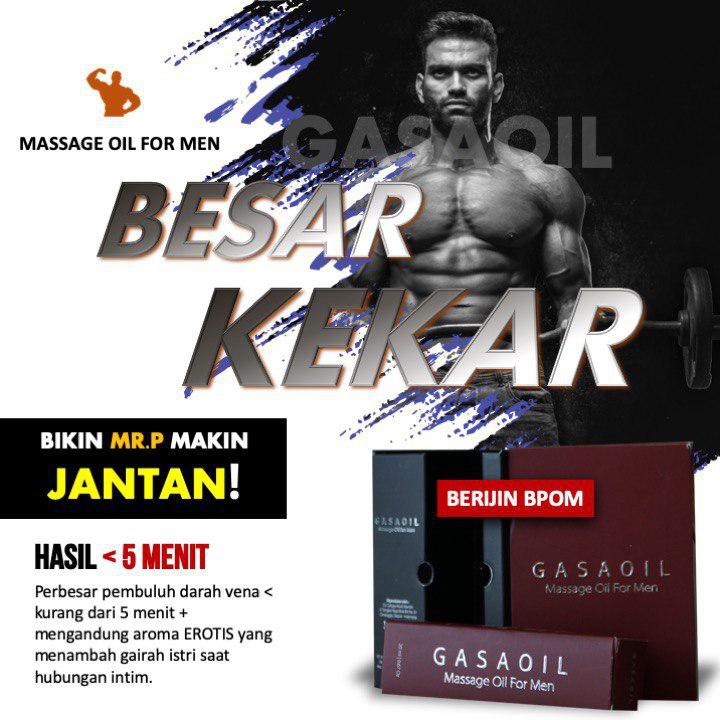 Gasa Oil Asli Original PT. ABE Minyak Urut khusus Pria Dewasa Pembesar Alat Vital