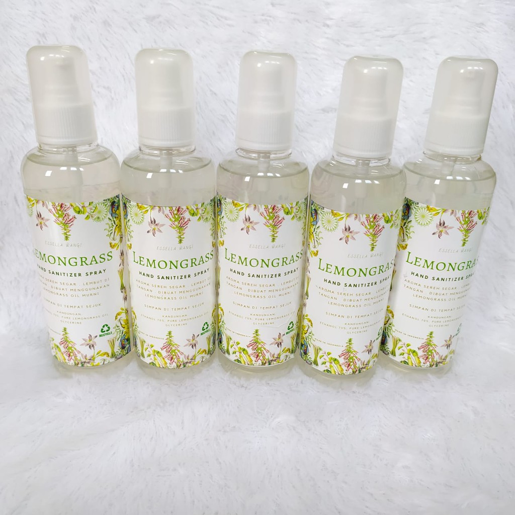 Hand Sanitizer Spray Essella Wangi Lemongrass 250ml