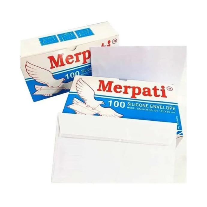 

Amplop Putih Merpati Polos No 104 Original