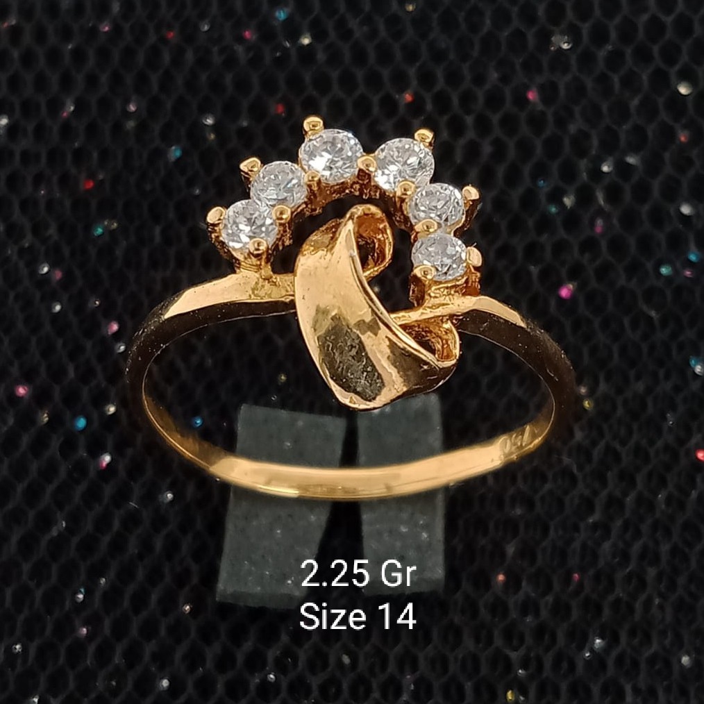 Cincin Emas 17 K - 2.25 Gr Kadar 750 - 3437