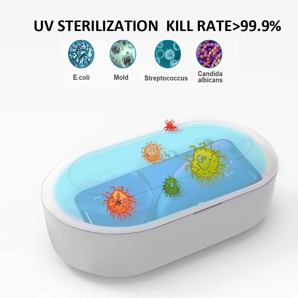 Portable Sterilization Box with 15W Mobile Wireless Charging - B-09