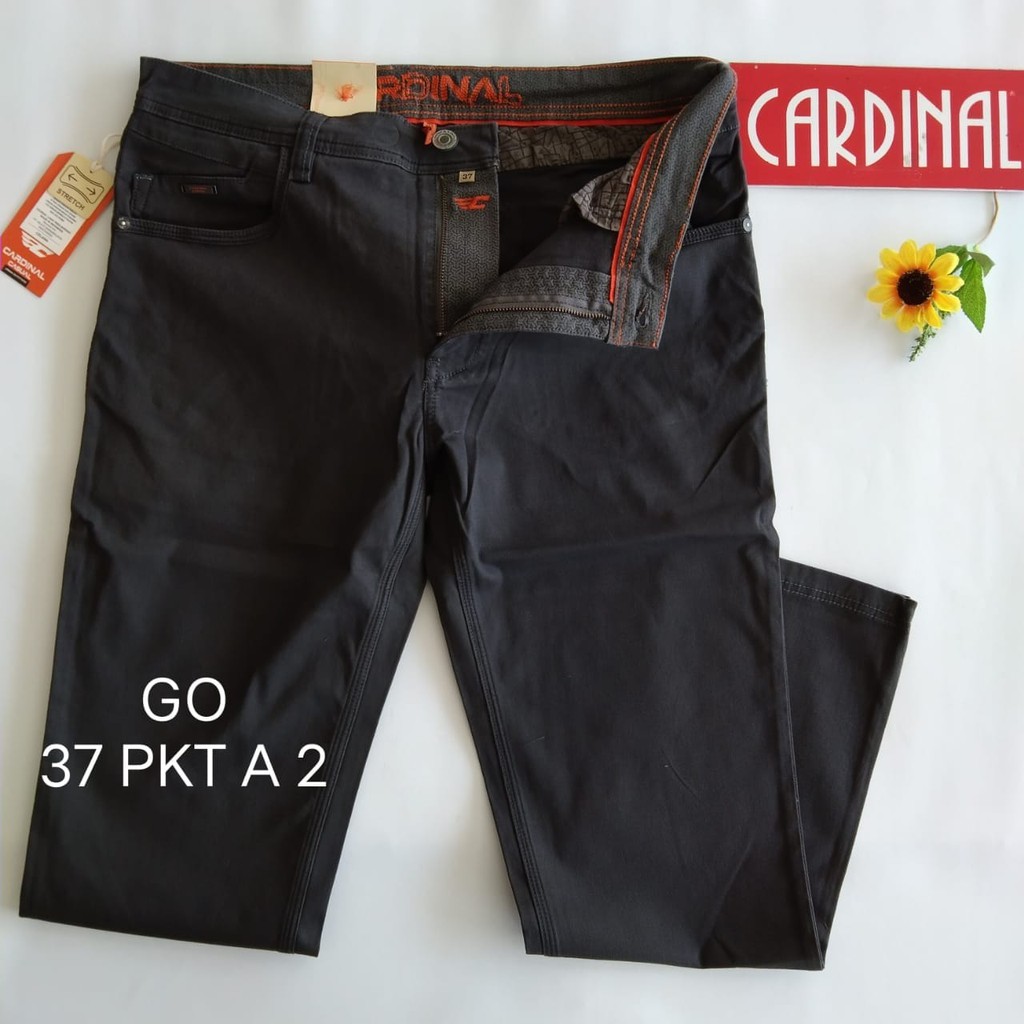 gof 37-38 PKT CARDINAL CASUAL CELANA POCKETS PANJANG Celana Chino Pria Fashion Laki Brand Kekinian