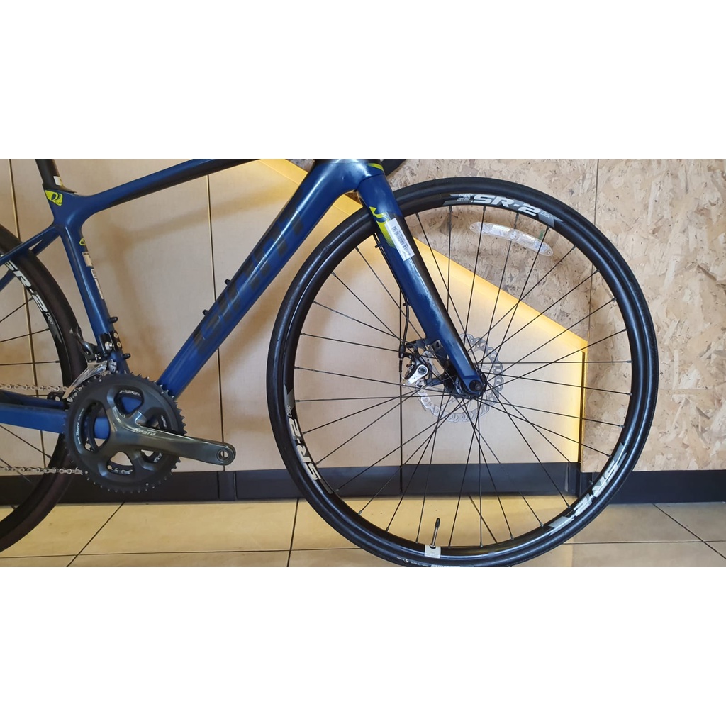 Roadbike Giant Defy Advanced 3 Discbrake RB Adv 3 Size XS Warna Biru Groupset Tiagra Not trex Polygon