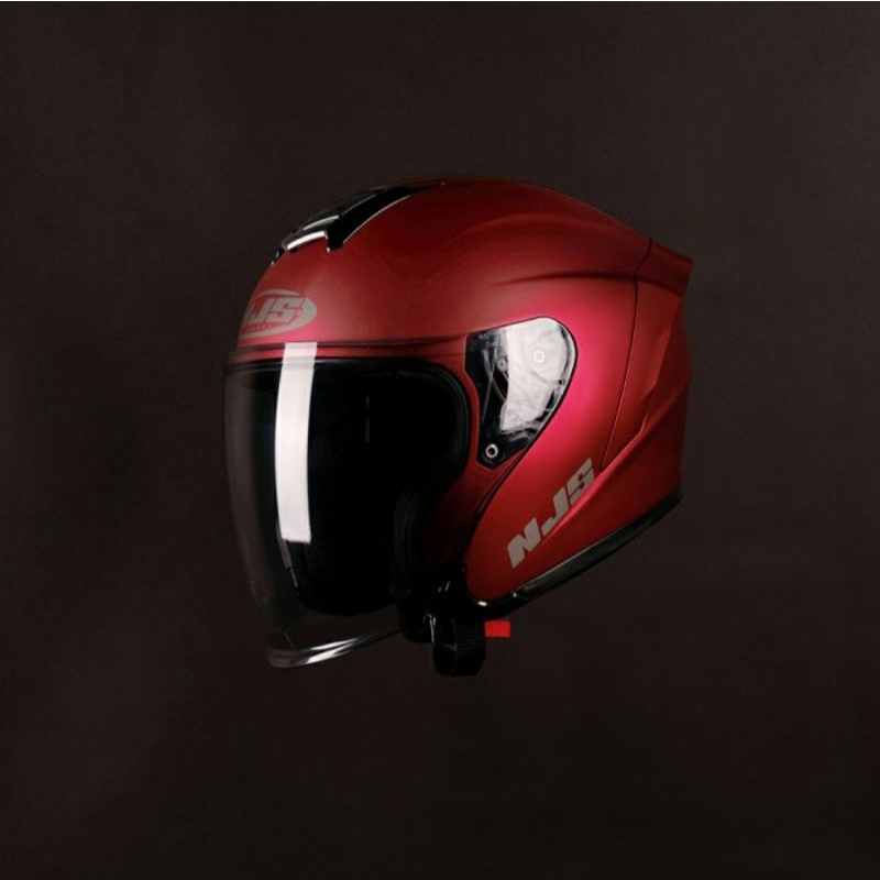HELM ORIGINAL NJS KAIROZ HALFFACE / ZX 1 HALFACE SOLID VARIANT-2