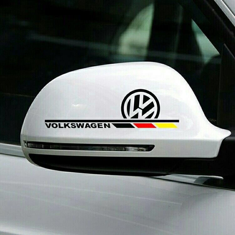 2buah Kaca Spion Mobil Stiker Mobil sticker Stiker Kaca Bolak Balik Tarik Bunga Stiker Hias Aksesoris Mobil