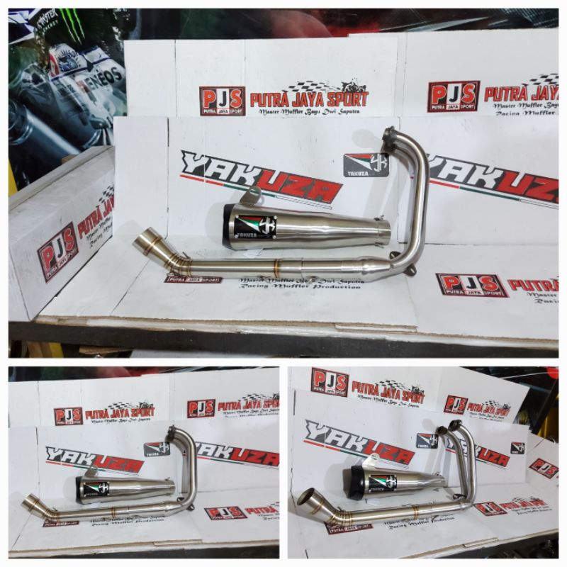 knalpot yakuza m1 for cbr250rr, ninja fi,r25 dll.pnp