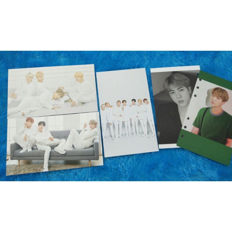 

BTS Postcard BTSxMediheal Memo Season Greeting Sg 2020 Official