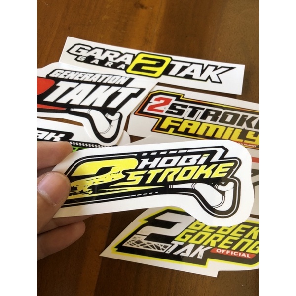 sticker stiker pack pak 2tak 2troke rx king rx z fiz r helm dll