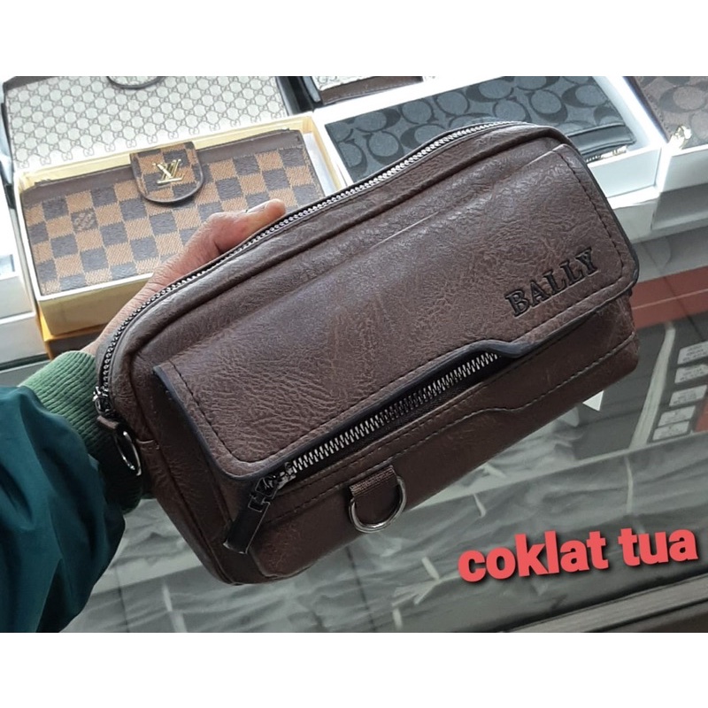 Pouch Tangan Multifungsi Tas Handbag USB Bally 118-5