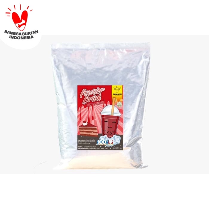 

201nhgg Bubuk Minuman Bubble Drinks 1Kg Rasa Red Valvet Ds201Fs