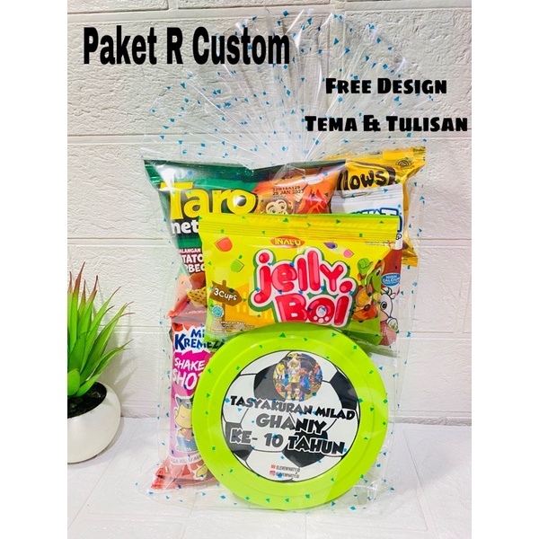 

Paket Snack Ulang Tahun R / Goodie bag ulang tahun / Souvenir ulang tahun / hampers ulang tahun anak