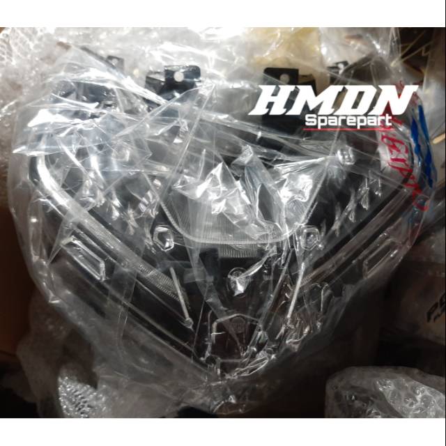 Reflektor set lampu LED depan all new honda vario 125/150