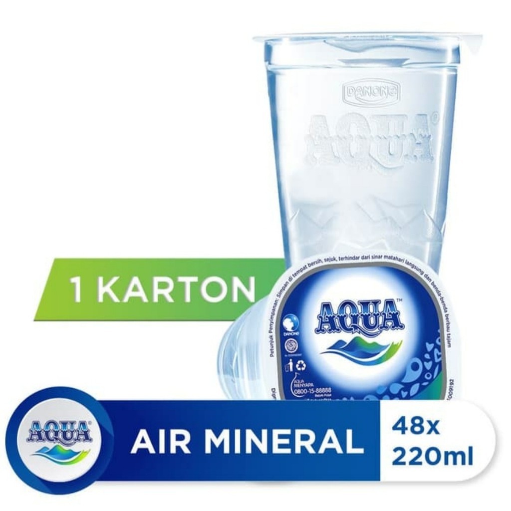 

Aqua Gelas 220 ml (1 Karton)