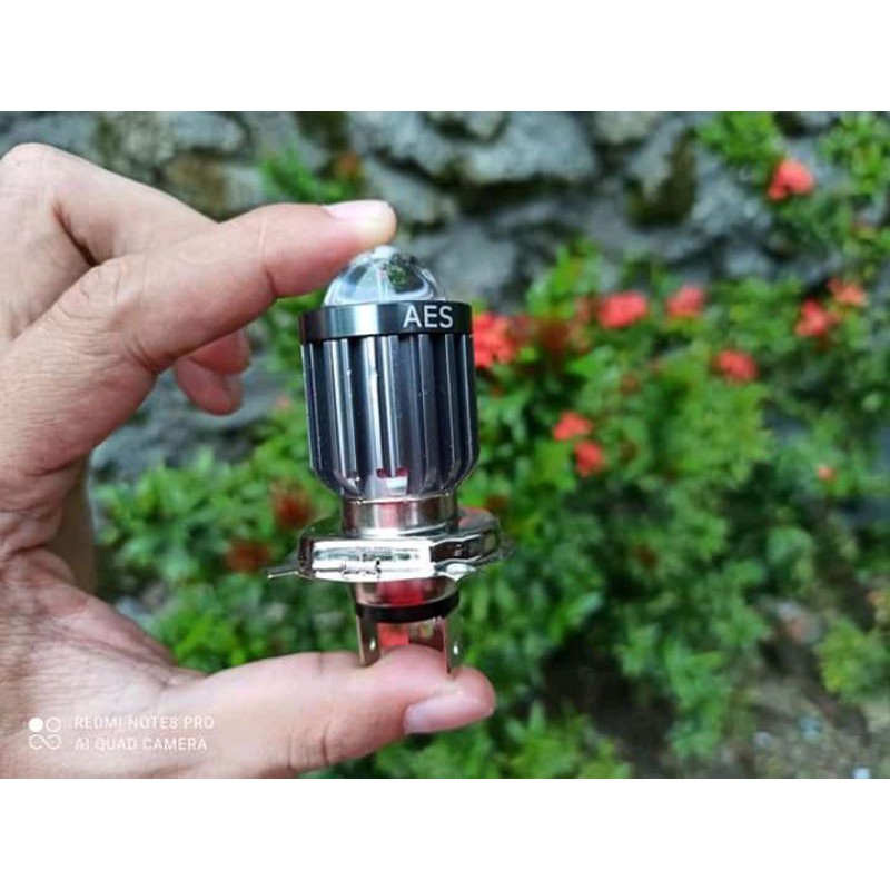 lampu led h4 laser 2 warna