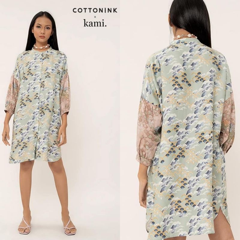Cottonink x KamiKANAGAWA LEVANA TUNIC L/XL