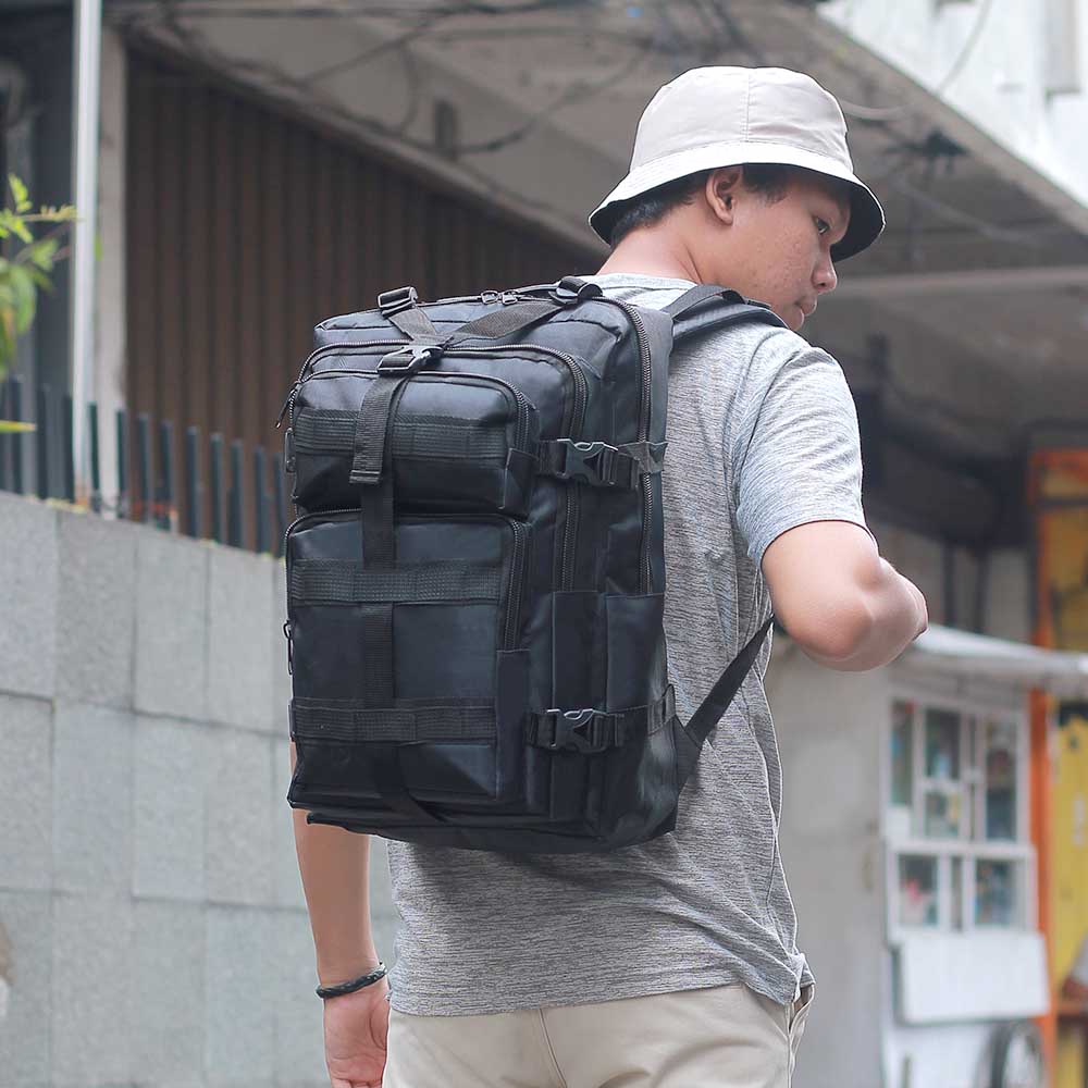 Tas Gunung Hiking Backpack Adventure Carrier Semi Carrier - Tas Semi Keril Murah Original Kuat Ransel Traveling Backpacker BA471