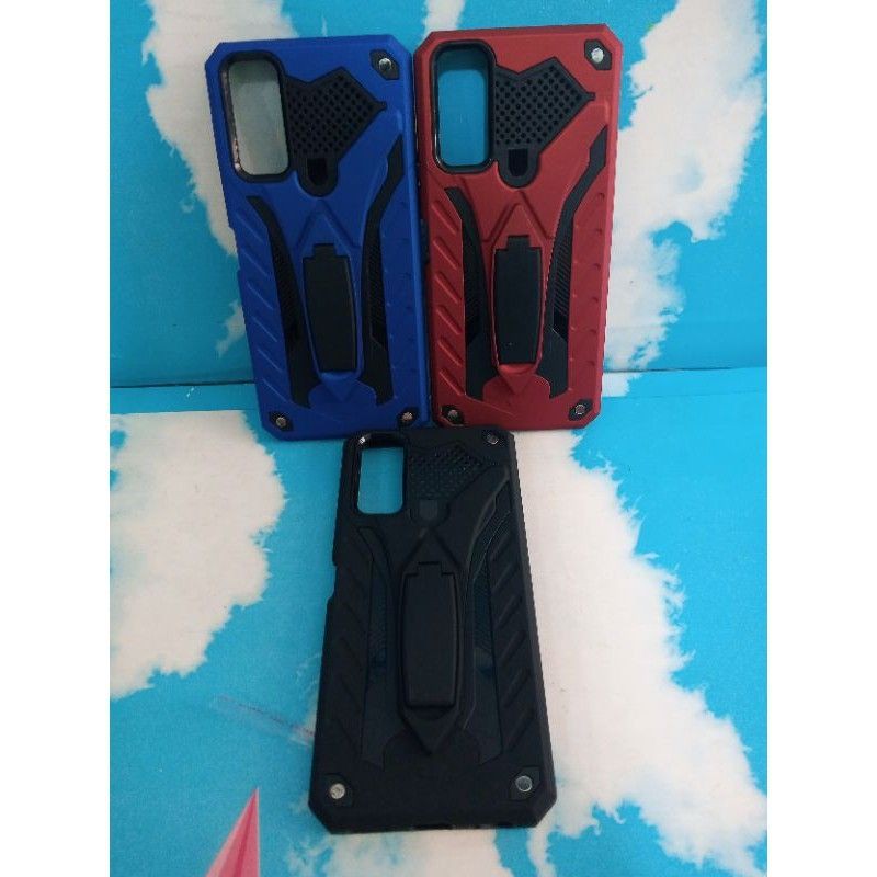 VIVO Y20/Y20S/Y20i/Y12S Phantom Series Stand Iron Hardcase Spigen touch armor case Robot