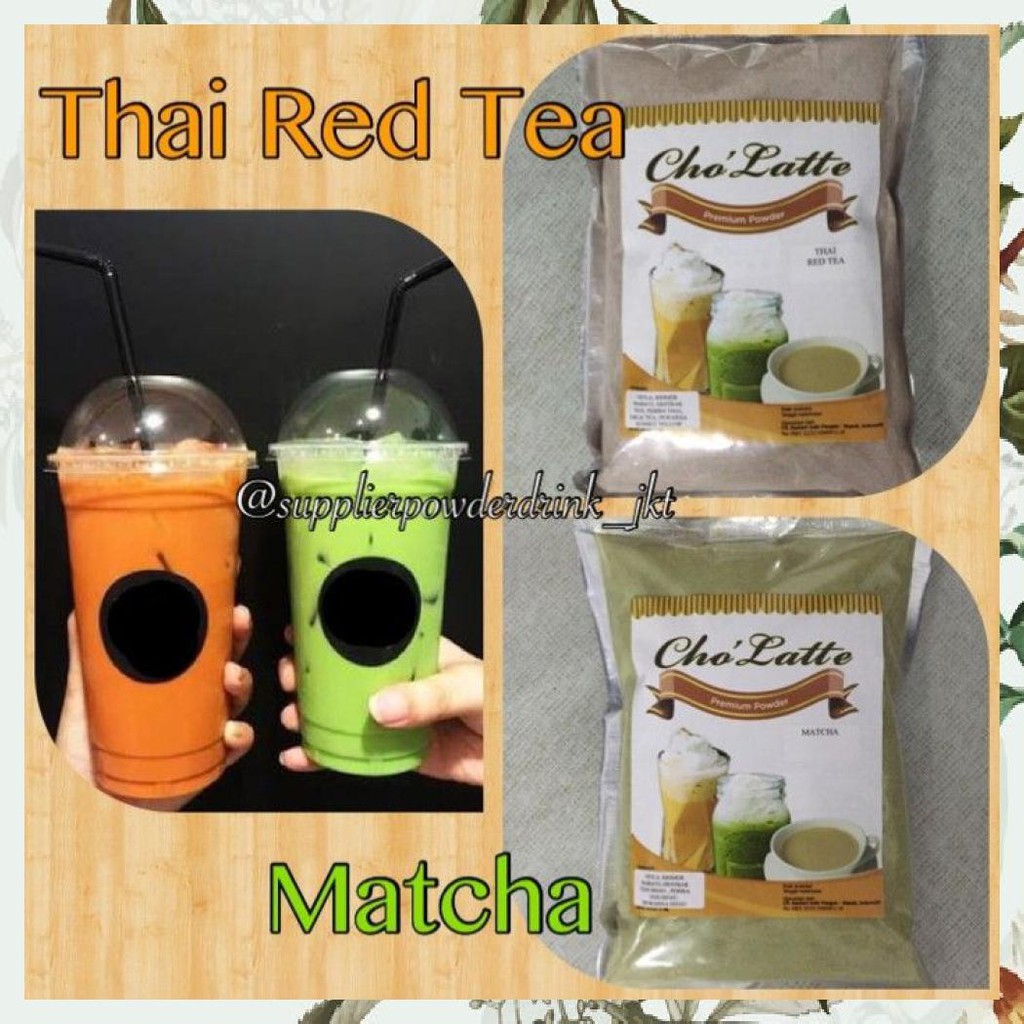 

MATCHA CHOLATTE PREMIUM POWDER DRINK BUBUK MATCHA