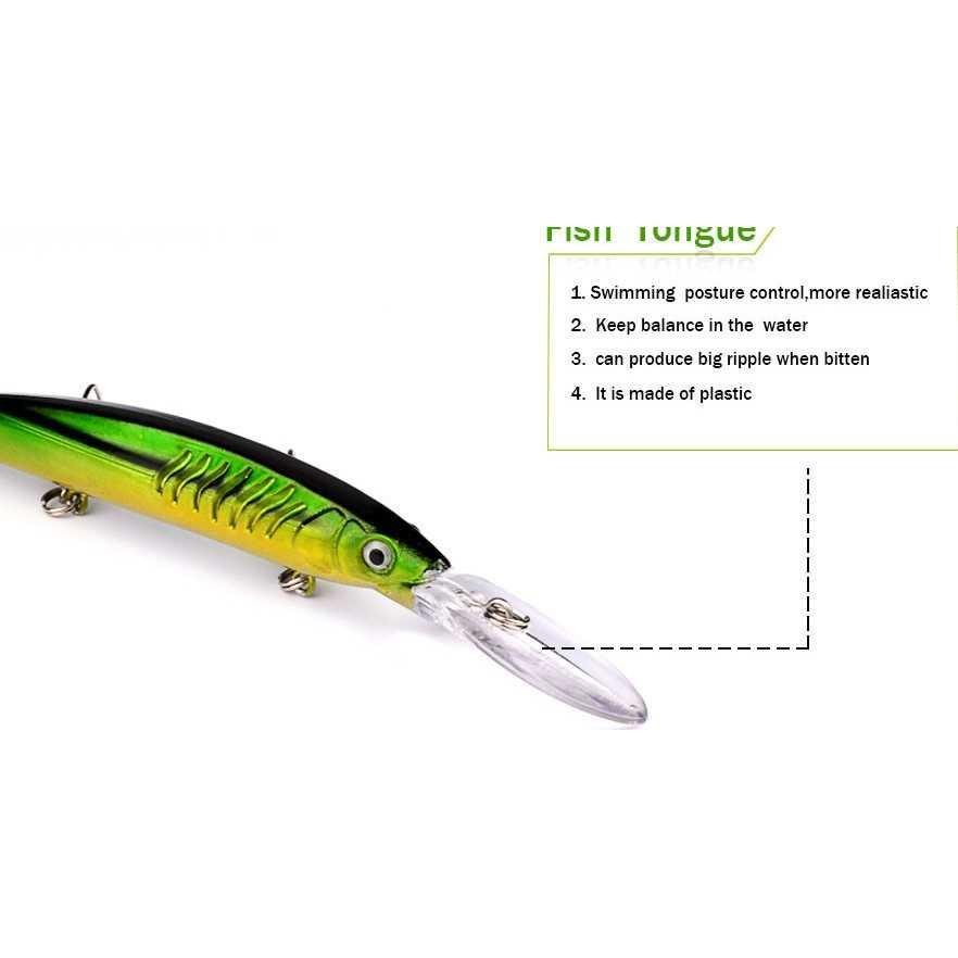 Proberos Kail Pancing Model Ikan - Multi-Color