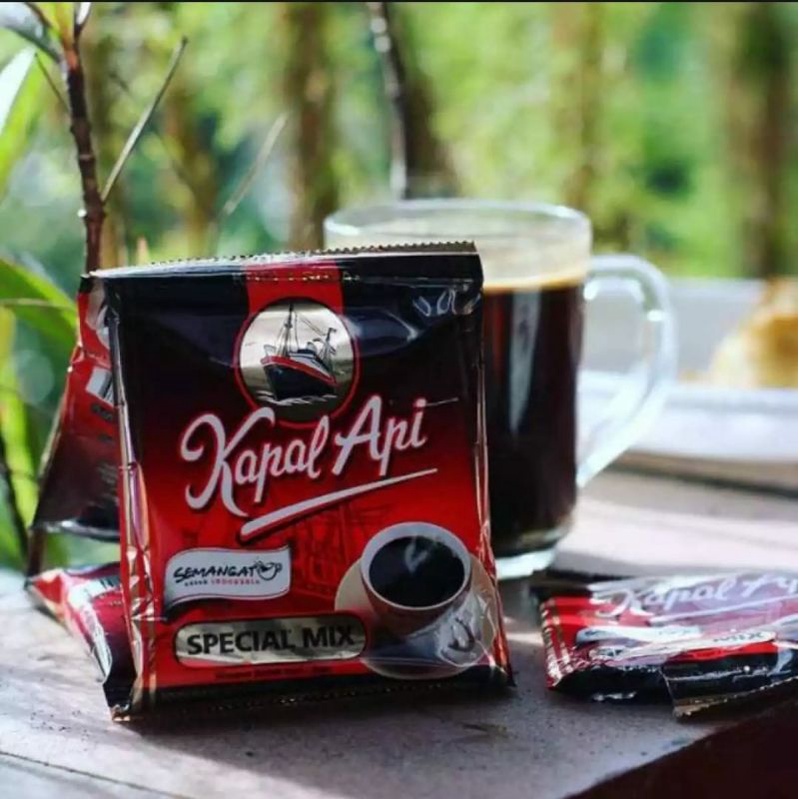 

Kapal Api Special Mix 1 Renceng | Kopi Hitam + Gula (10 Sachet @25gr