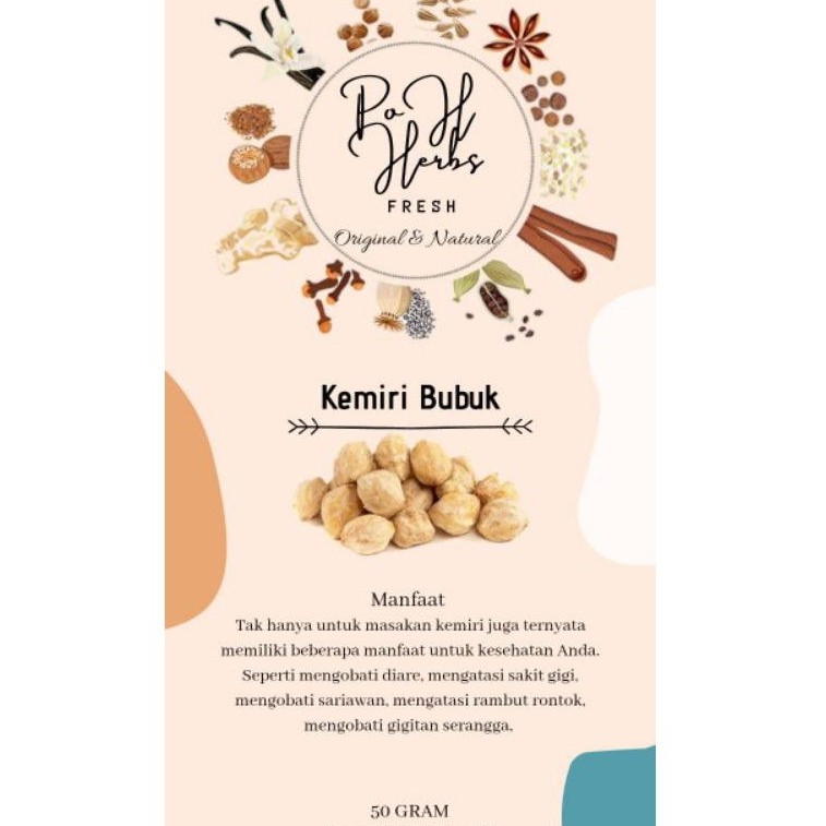 

Kemiri Bubuk